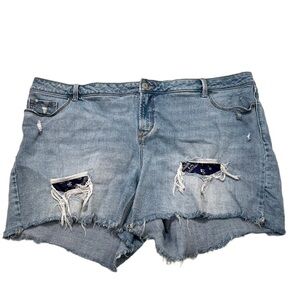 Old Navy High Rise Denim Cut Off Shorts